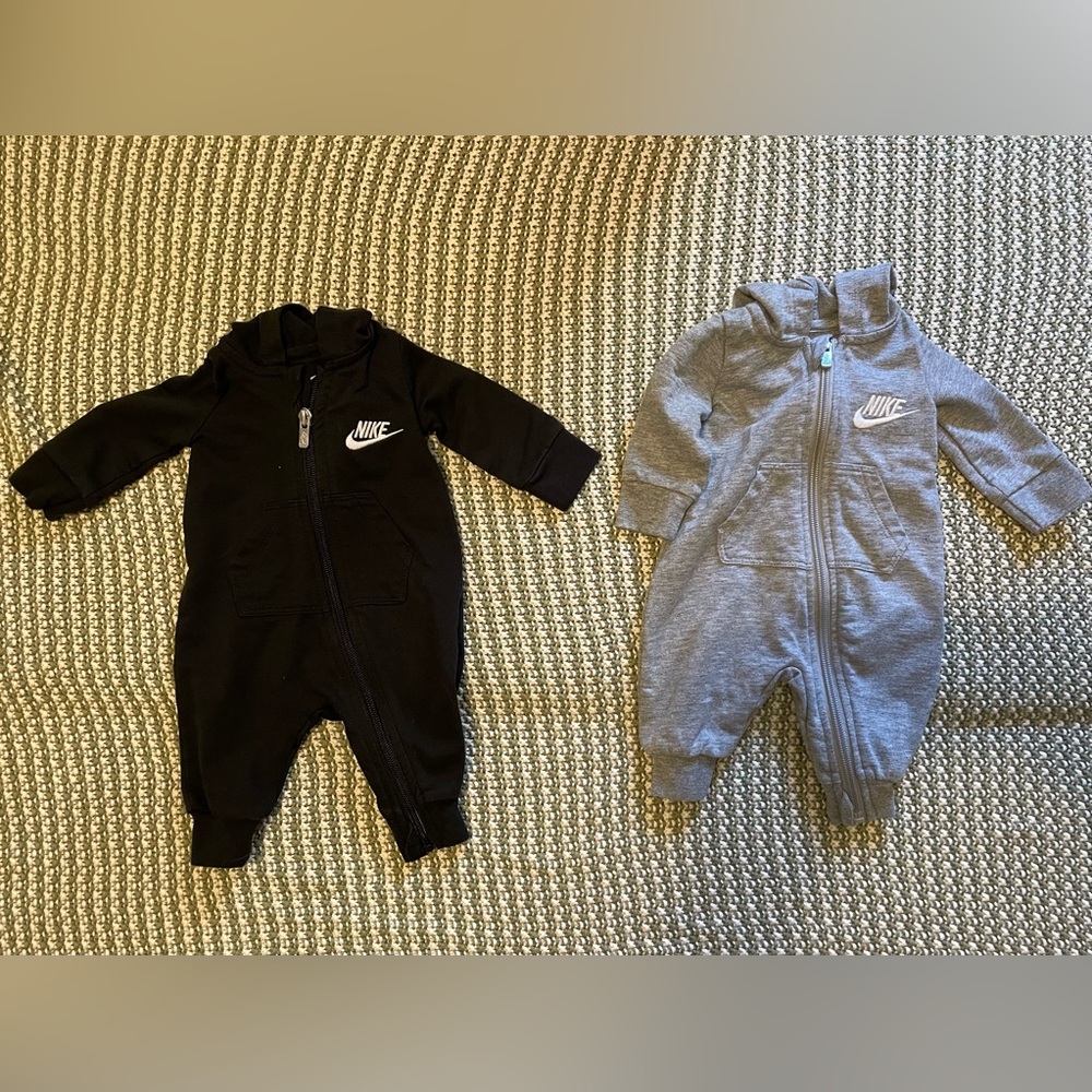 Newborn Nike jumpsuit bundle